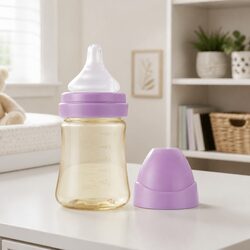 Premium 200ml Anti-Colic Feeding Bottle for Newborns