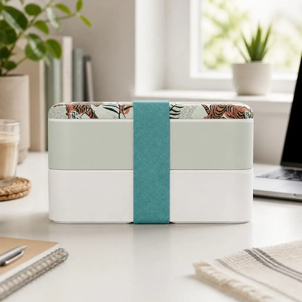 Airtight 1L Lunch Bento Box with Compartments