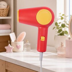 Children's Lightweight Ultra Quiet Hair Dryer with Safety Features