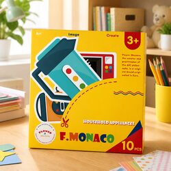 Creative Children's Paper Cutting Kit with Safe Scissors