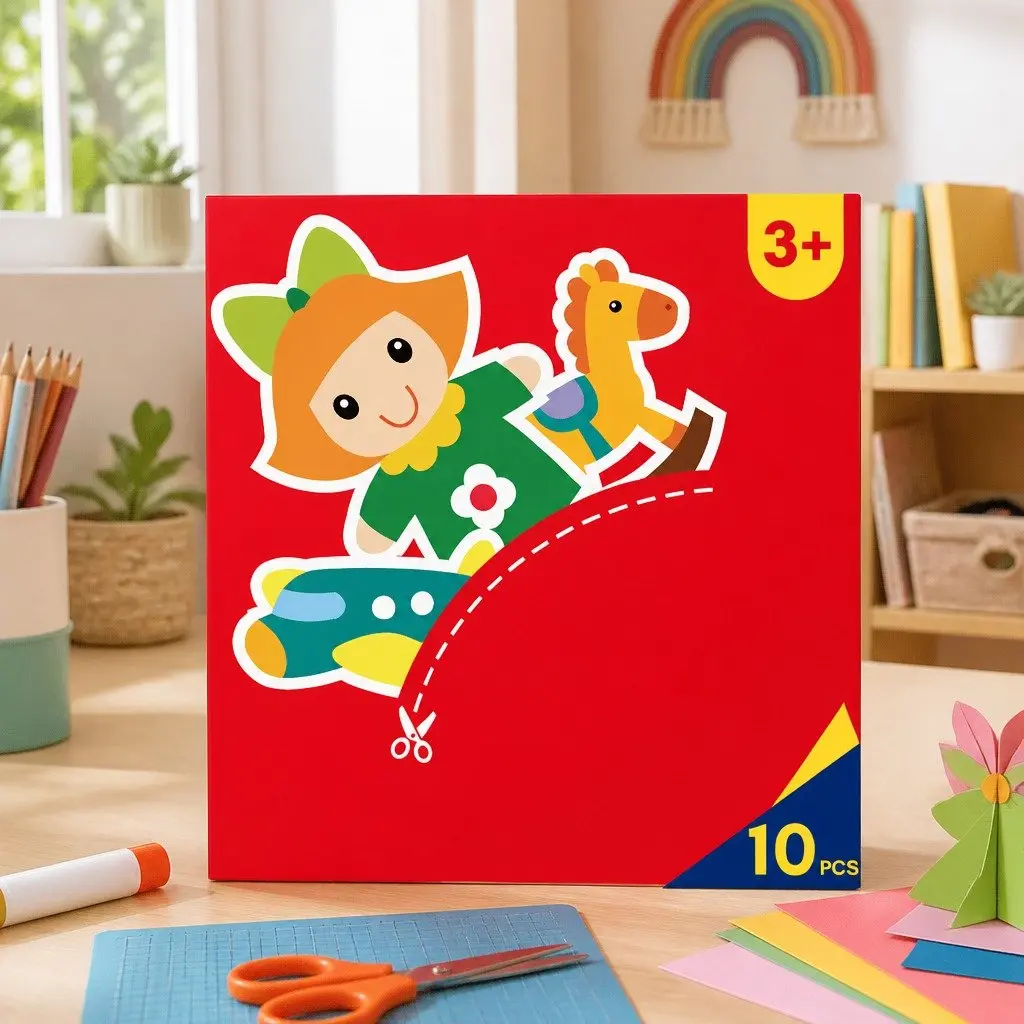 Creative Craft Paper Cutting Kit for Kids