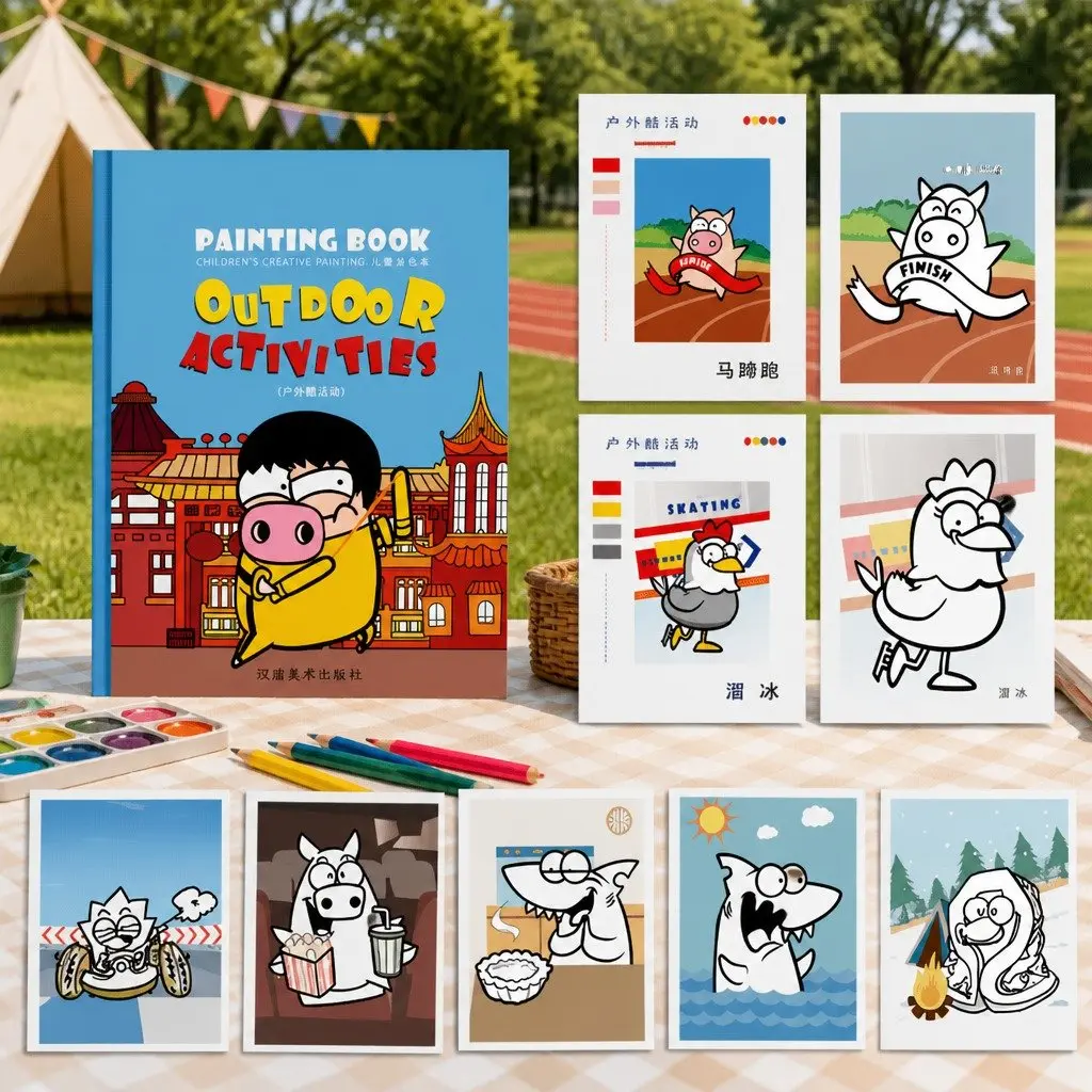 Creative Children's Coloring Book for Imagination