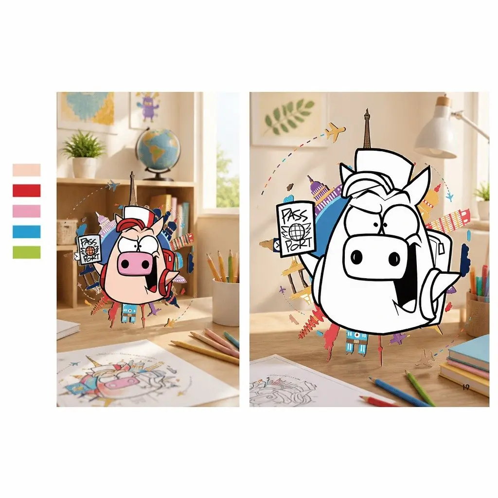 Creative Children's Coloring Book for Imagination