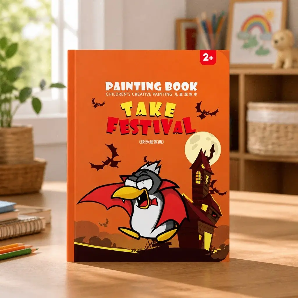 Creative Children's Coloring Book with Durable Pages