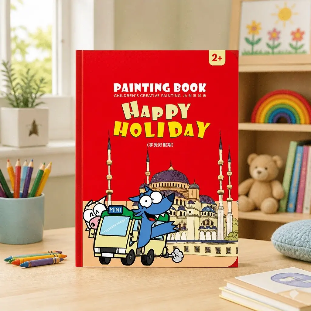 Creative Children's Coloring Book with Durable Pages