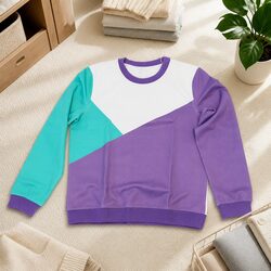 Durable Kids Purple Fleece Jacket S160 for Active Wear