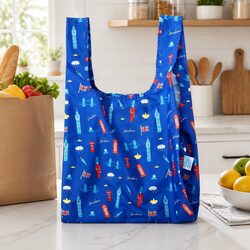 Durable Medium Reusable Shopping Bag with Strong Stitching