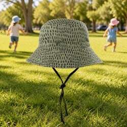 Kids Reversible Bucket Hat with Wide Brim & UPF50+