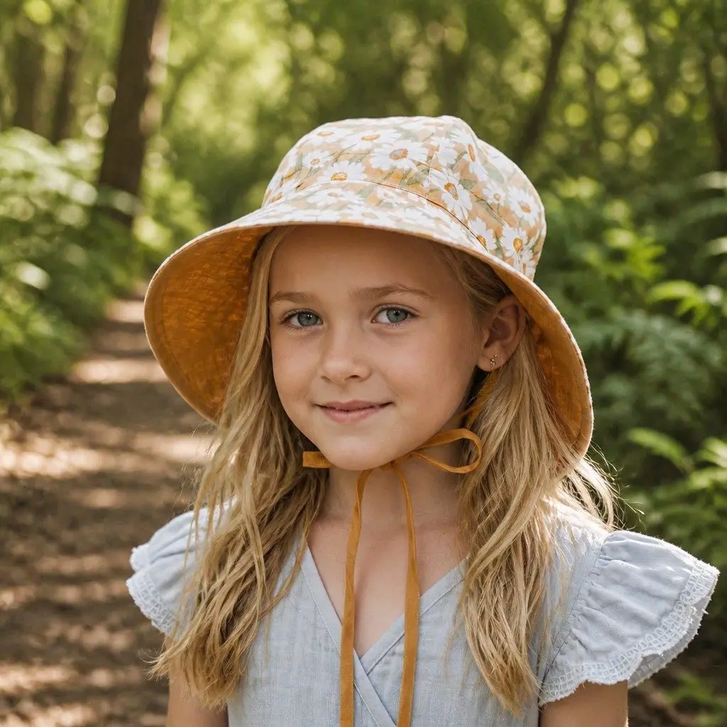 Reversible Kids Bucket Hat with UPF50+ Protection