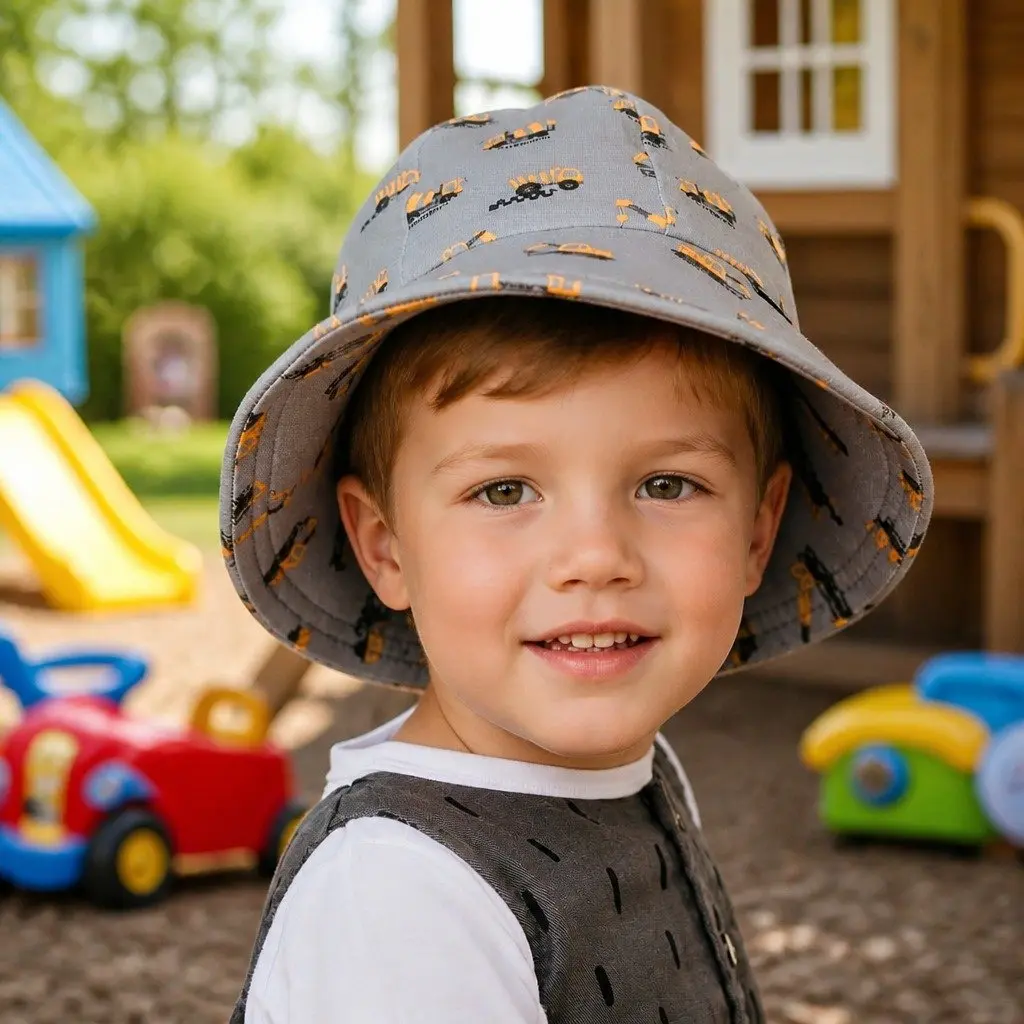 Toddler Bucket Hat with UPF50+ Protection