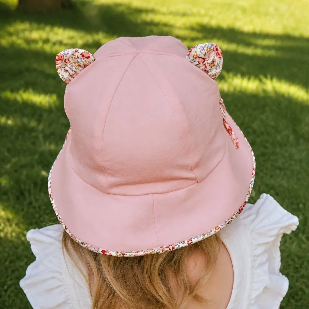 Soft Bucket Hat for Toddlers with UPF50+ Protection