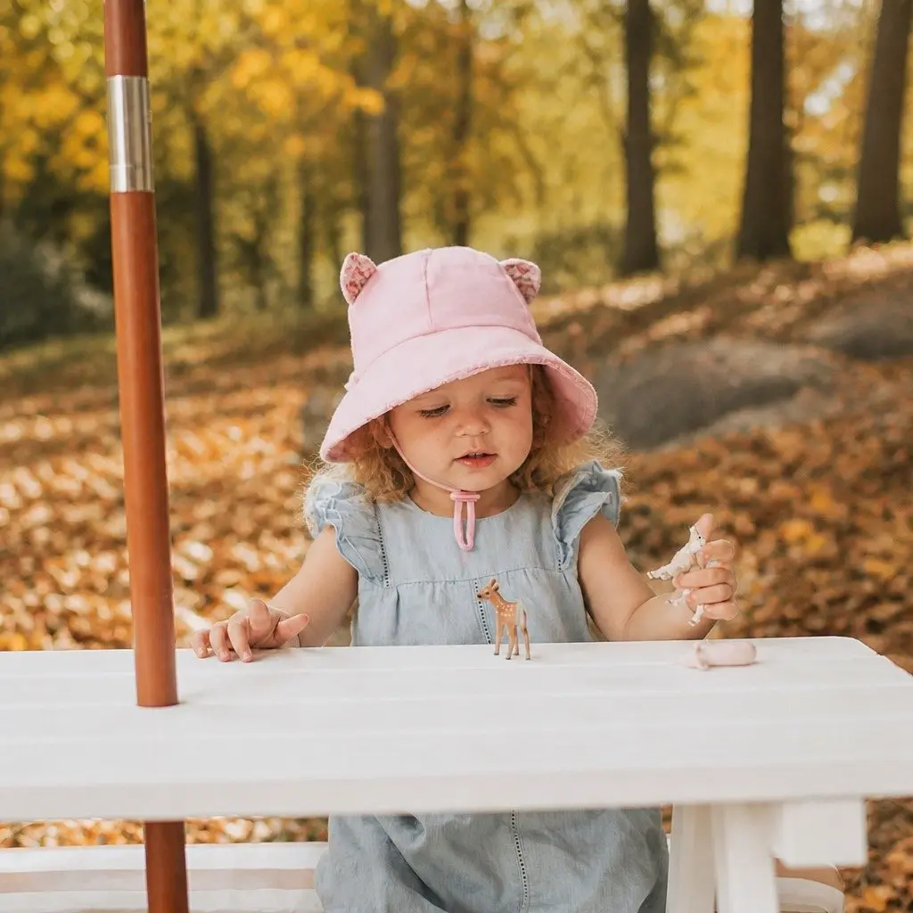 Soft Bucket Hat for Toddlers with UPF50+ Protection