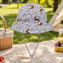 Toddler Sun Bucket Hat with UPF50+ Protection