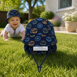 Premium Legionnaire Baby Sun Hat with UPF50+ Protection