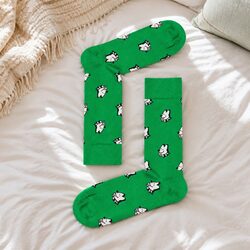 Standout Adult Dog Socks Size 41-46 Combed Cotton