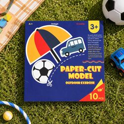 Durable Paper Cut Model Craft Kit for Outdoor Fun