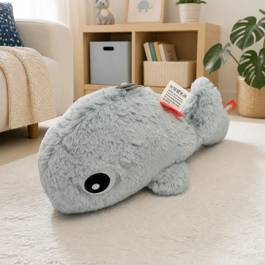 Cuddle Cute Wally Blue Plush Toy Soft Companion for Kids Lightweight Durable