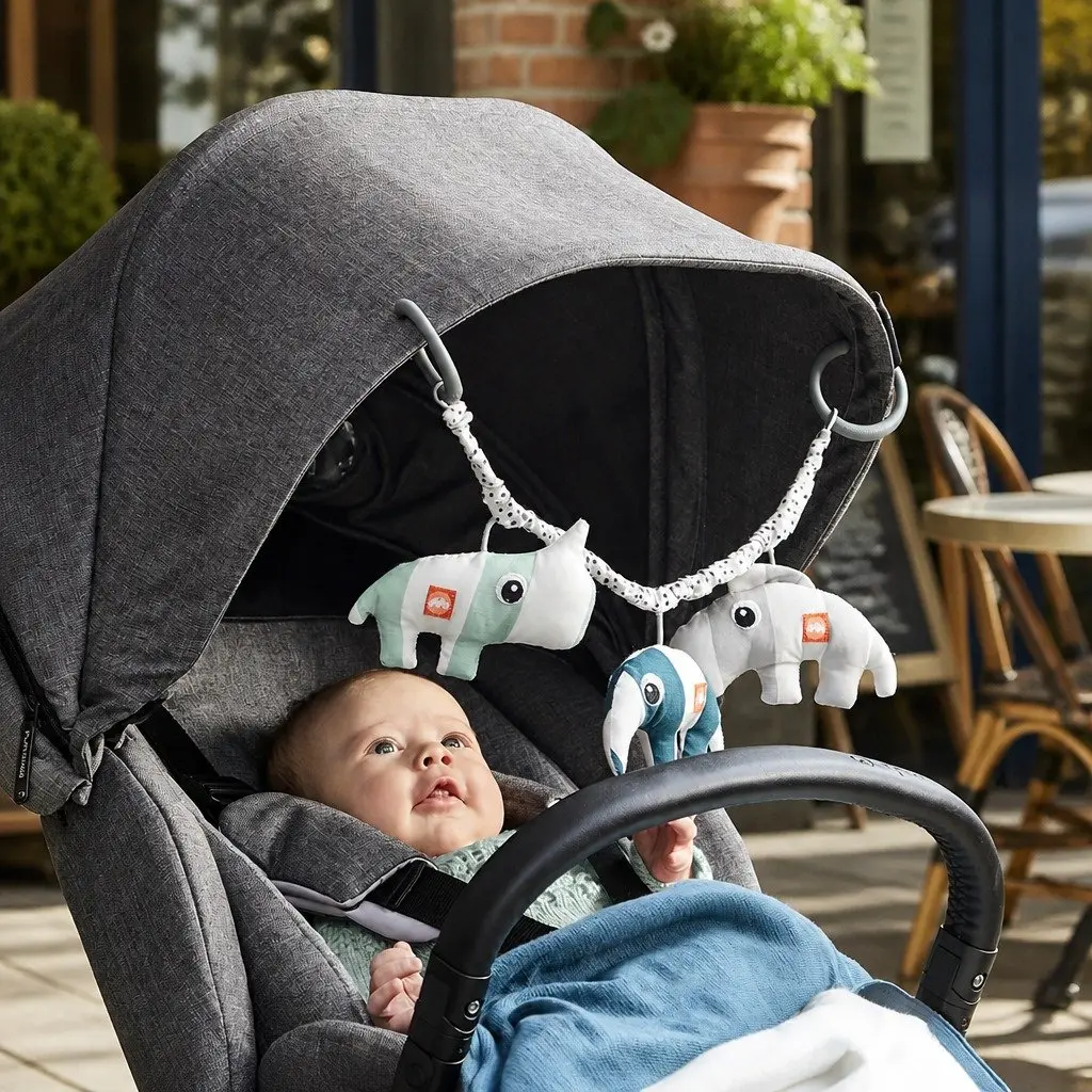 Plush Pram Toy for Babies and Toddlers
