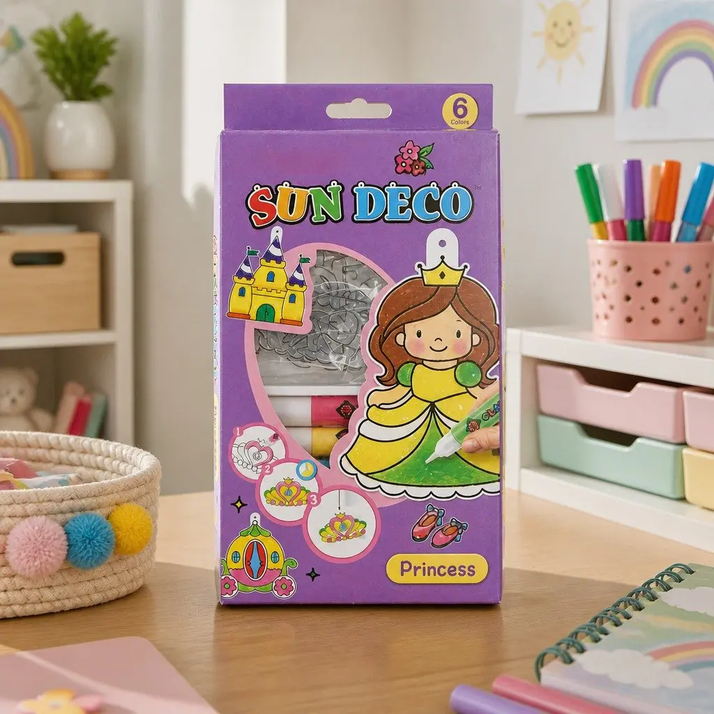 Creative Kids Princess Craft Set with Molds and Paints