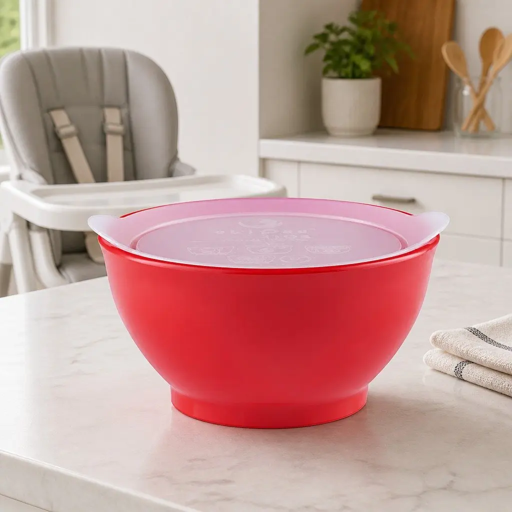 Kids Spill-Proof Anti-Slip Bowl Stage 1 Self-Feeding Training Feeding Weaning