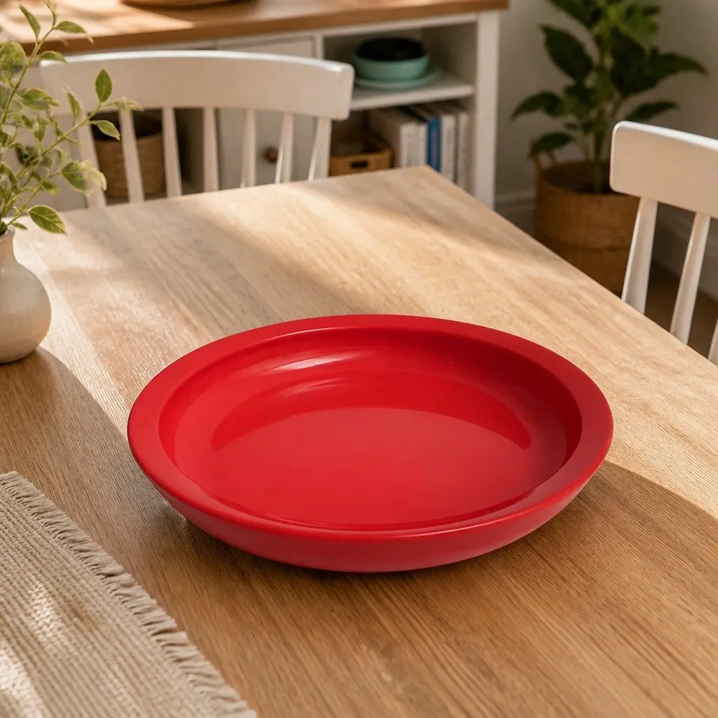 Spill-Proof Kids Plate with Smart-Edge Technology
