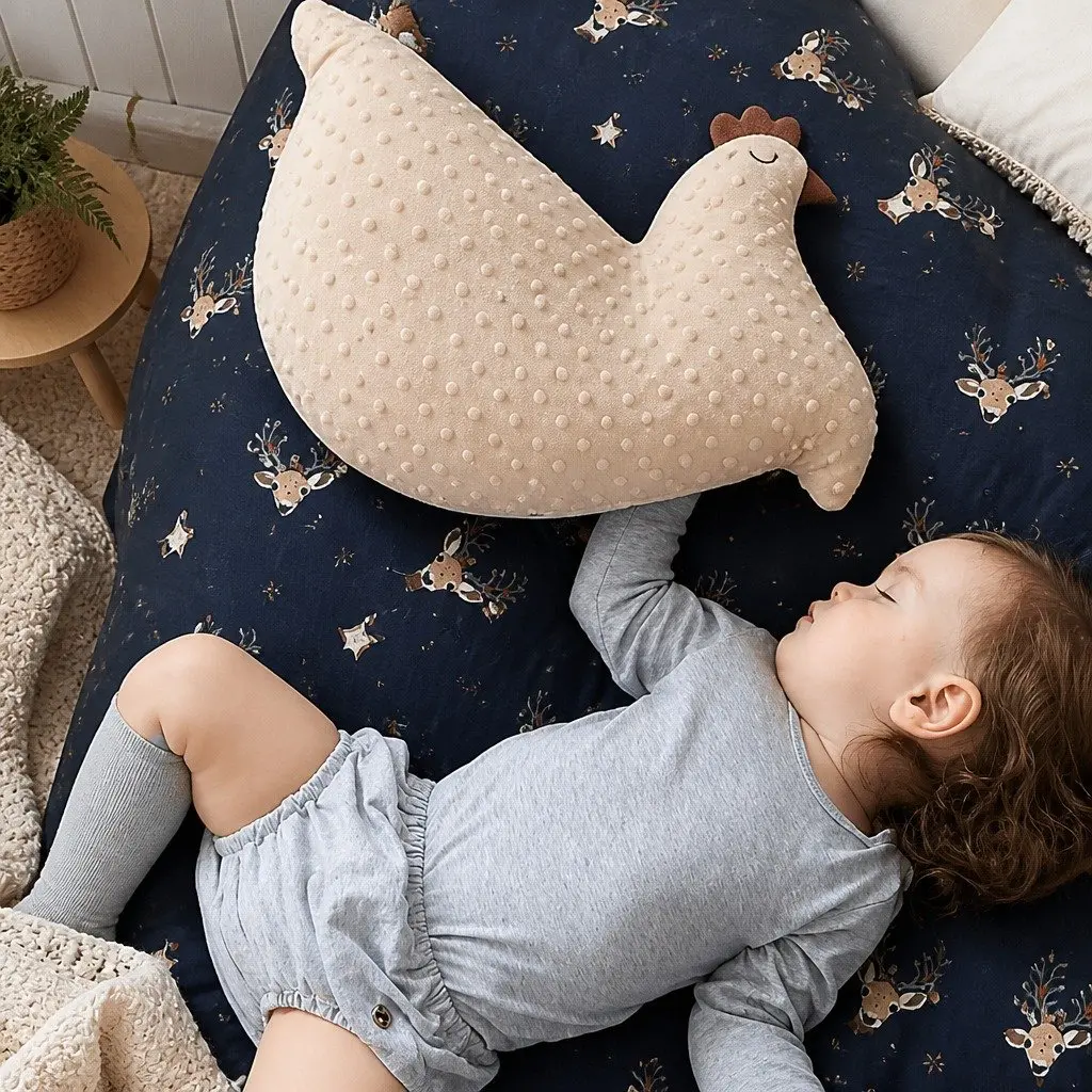 Large Hen Pillow Soft Toy for Comfort and Support