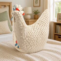 Premium Hen-Shaped Nursing Pillow for Moms and Babies