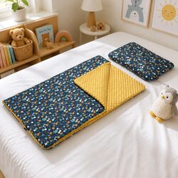 Deluxe Kids Poncho Pillow Set for Comfortable Naps