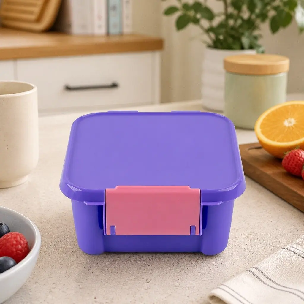 Leakproof Bento Two Kids Lunch Box with Dividers