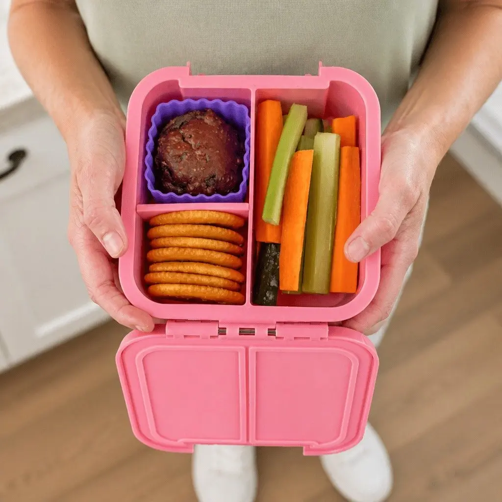 Leakproof Bento Two Kids Lunch Box with Dividers