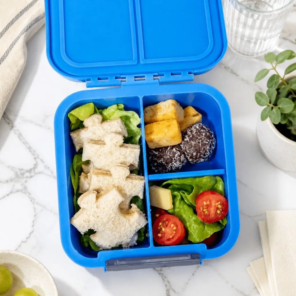 Leakproof Bento Two Kids Lunch Box with Dividers