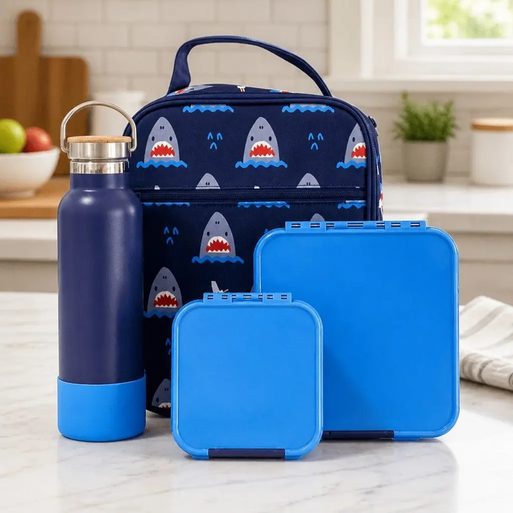 Kids Bento Lunch Box with Two Compartments