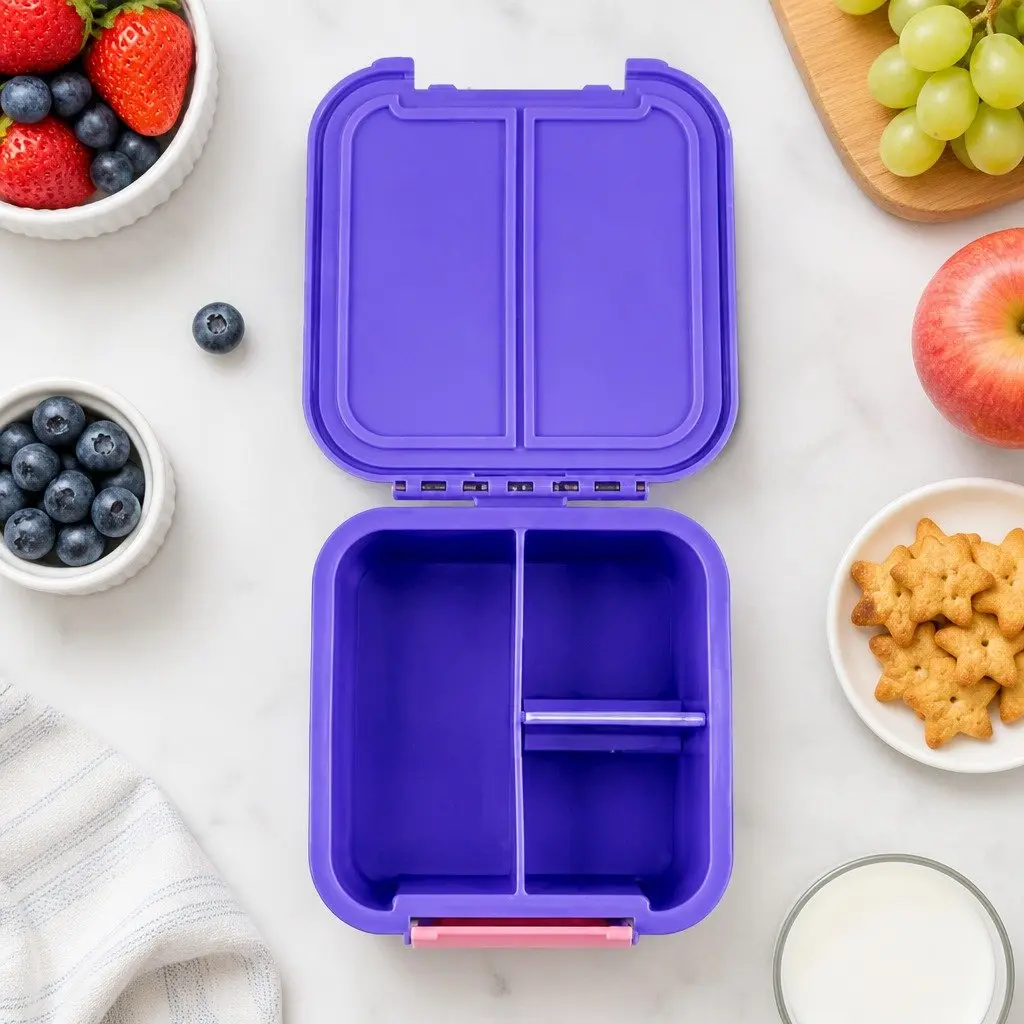 Kids Bento Lunch Box with Two Compartments