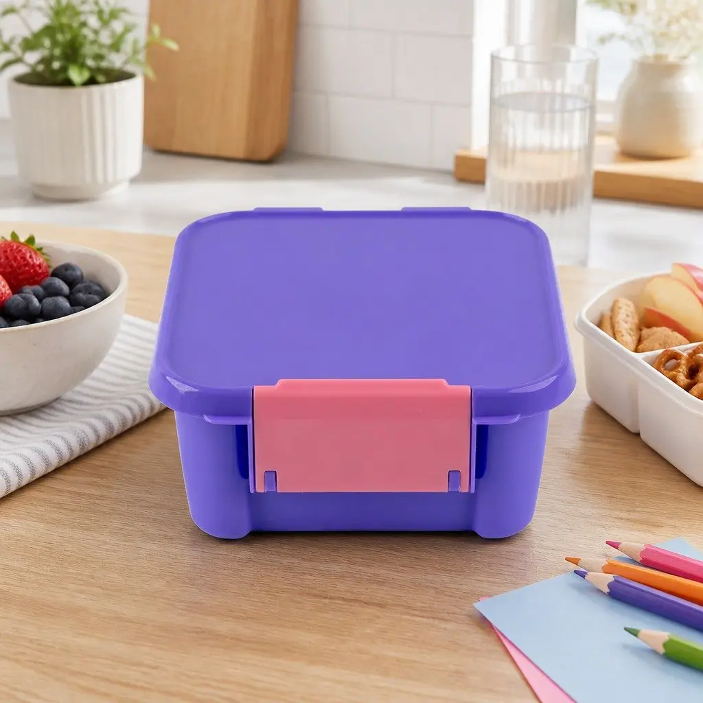 Leakproof Bento Two Kids Lunch Box with Compartments