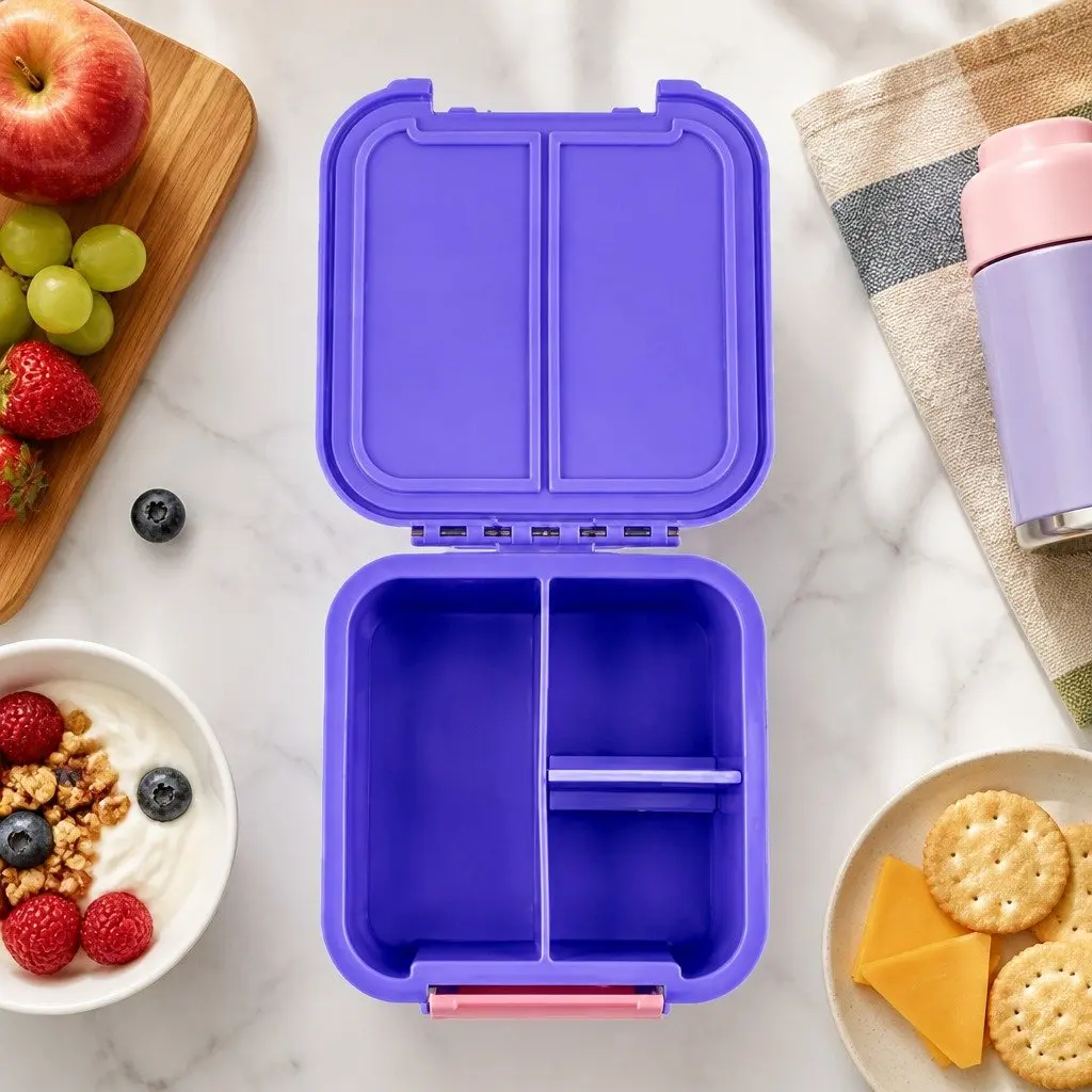 Leakproof Bento Two Kids Lunch Box with Compartments