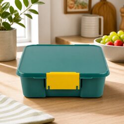 Bento Three Kids Lunch Box with Leakproof Design