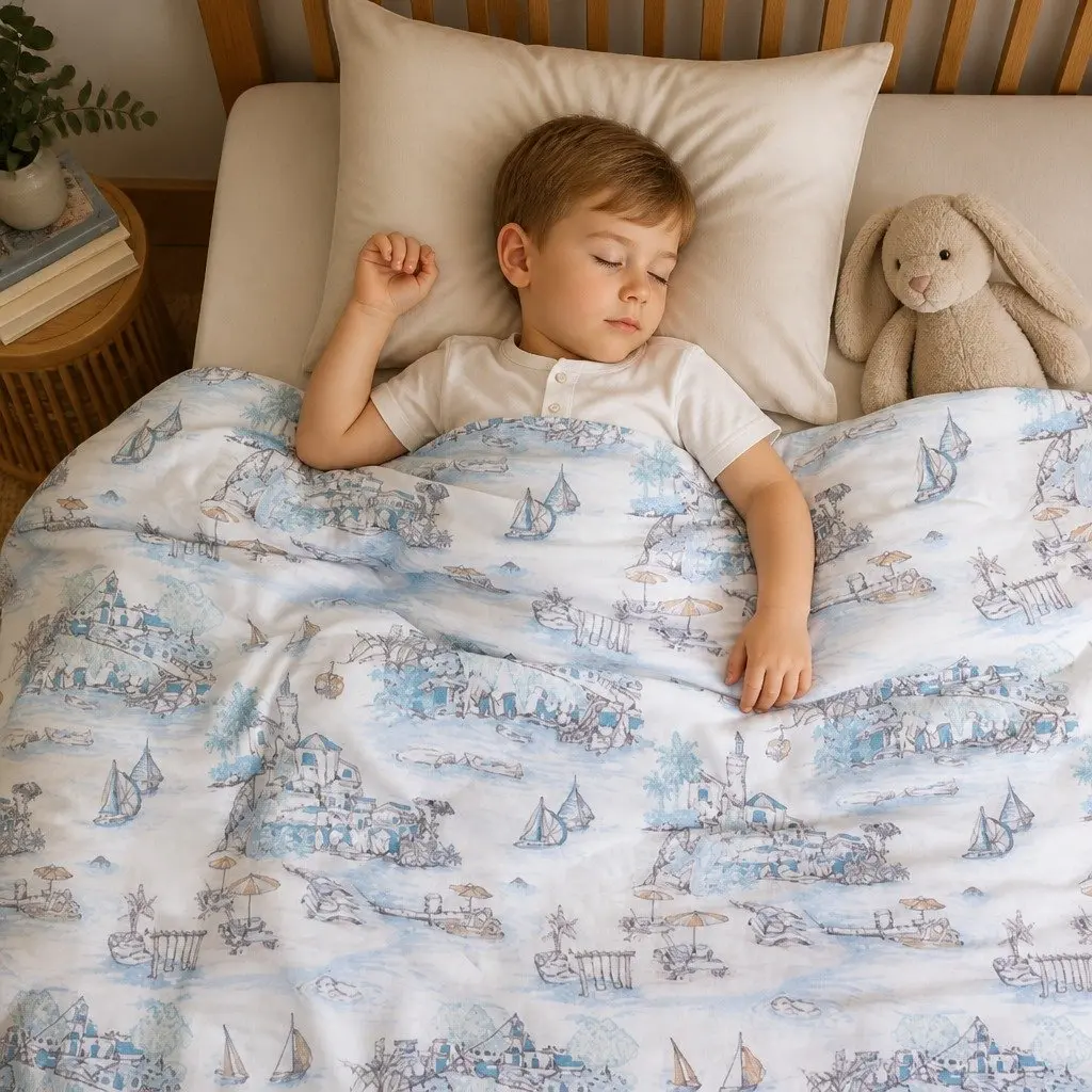 Kids Comforter Blanket Nylon 120x150cm Moisture-Wicking Lightweight Soft
