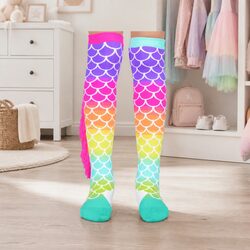 Mermaid Socks for All Ages with Fun Tassels