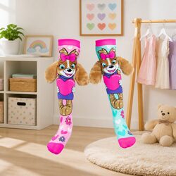 Durable Puppy Love Socks with Ears for All Ages