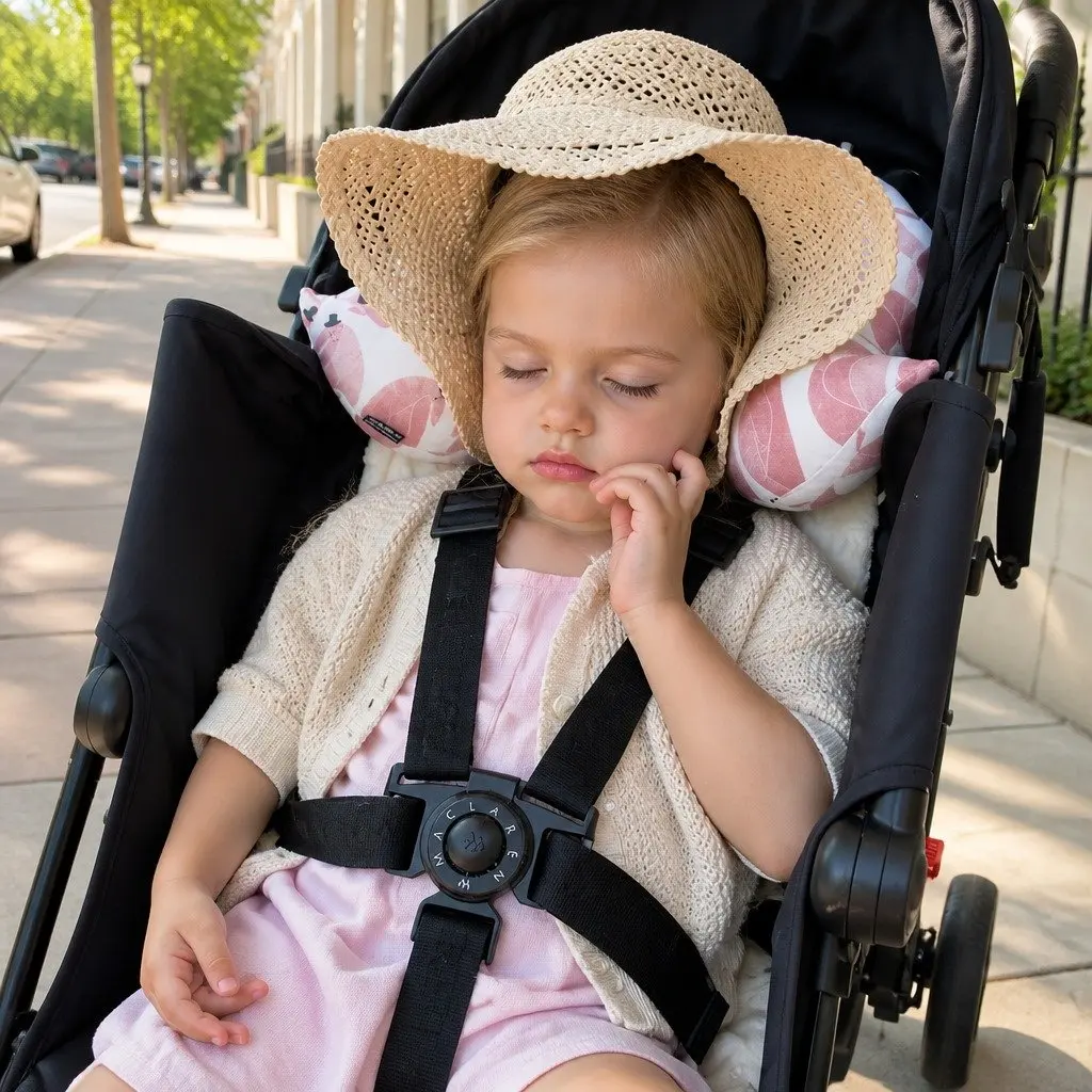Head Support Pillow for Baby Travel Comfort