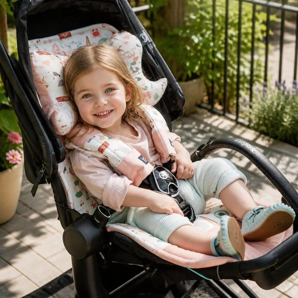Head Support Pillow for Baby Travel Comfort