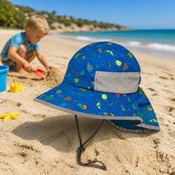 Durable Kids Play Hat with UPF50+ Sun Protection