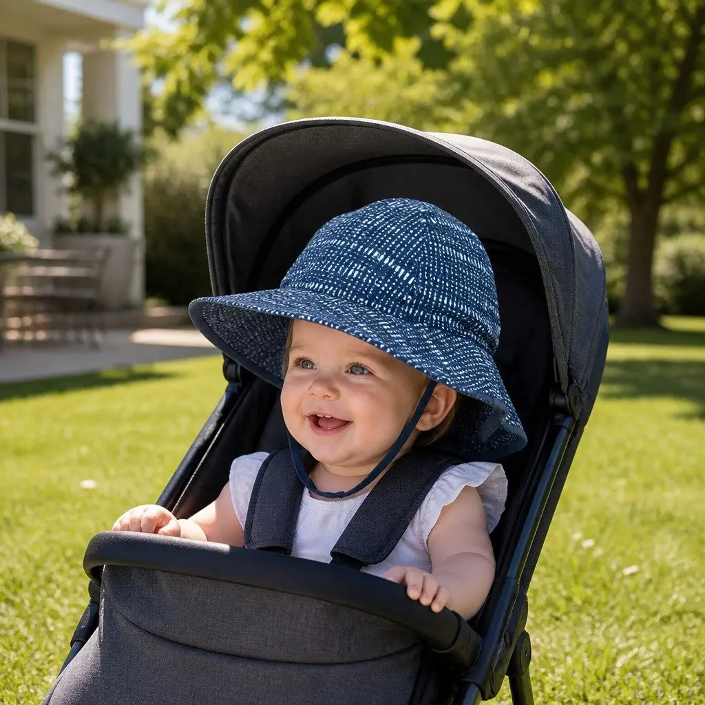 Baby Sprout Crushable Sun Hat UPF50+ for Infants