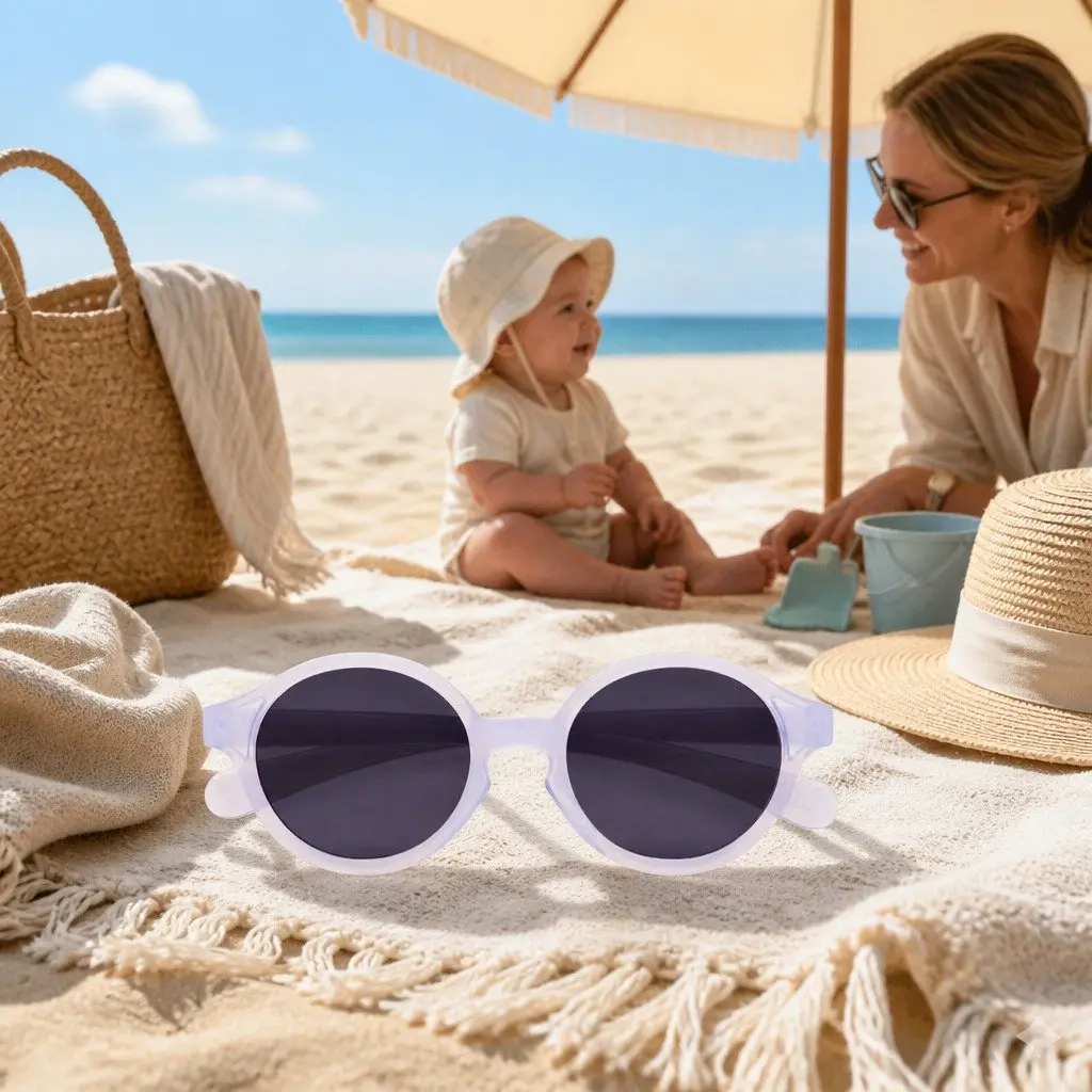 Baby Sunglasses Soft Touch 0-9 Months UV Protection Lightweight Flexible