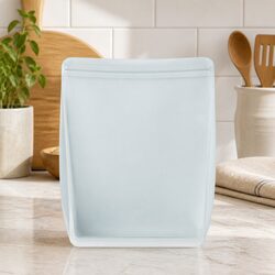 Stand Up Silicone Food Storage Bag 1.5L Mint Color