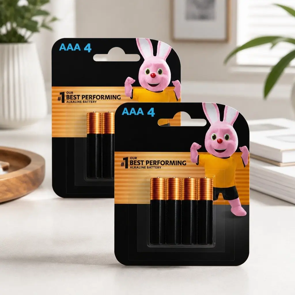 AAA Alkaline Batteries 1.5V High-Drain Devices
