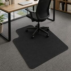 Durable Chair Mat 120x90cm for Hard Floors and Carpet