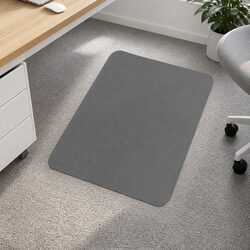 Durable Office Chair Mat 120x90cm PVC for Floor Protection