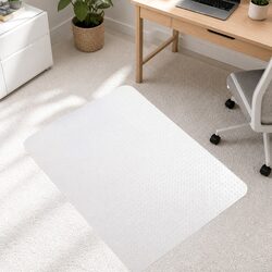Durable Clear PVC Chair Mat for Carpet Floors 120X90cm