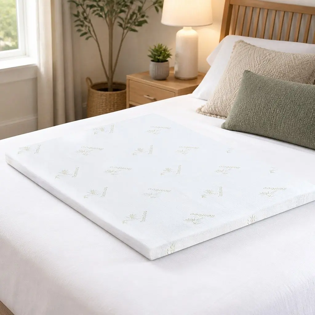 Queen Size 5cm Cool Gel Infused Memory Foam Topper
